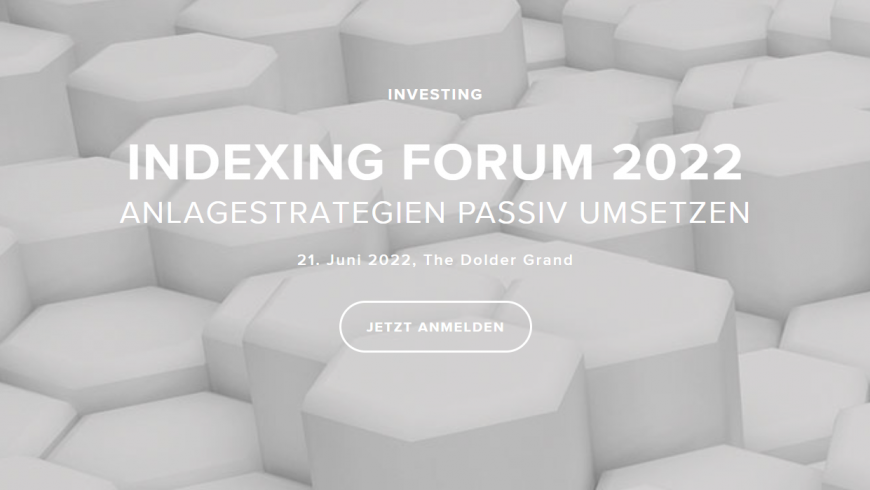 Indexing Forum 2022 – Implement investment strategies passively